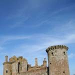 Caeverlock Castle in Dumfries and Galloway