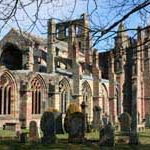 Melrose Abbey in The Borders