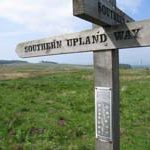 Waymarks on the Southern Upland Way