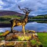 Stan The Stag Loch Earn by Dave Murray