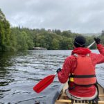 Kayaking on Loch Oich