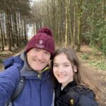 Robin and his daughter on the John Muir Way